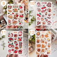 Image 4 of Fruit Dessert Sticker Sheet
