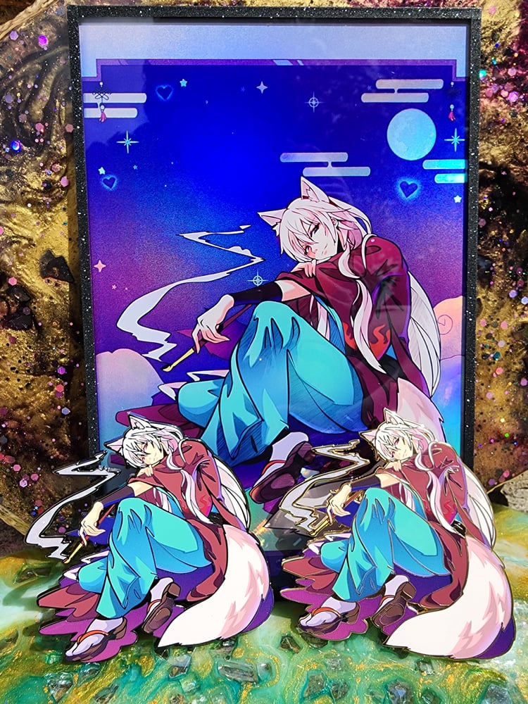 Image of Smoking Fox