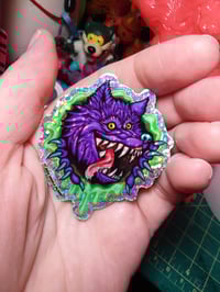 Image 2 of Scarewolf Weatherproof Vinyl Stickers!