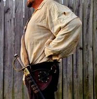 Image 2 of Brown Baldric - Brass 2"