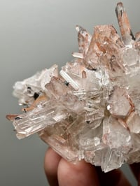 Image 3 of Red Quartz Points Cluster | Guangdong China #2741