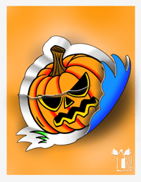 “Punkin” print