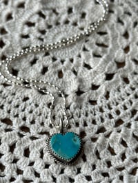 Image 6 of Kingman Heart Necklace