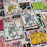 Image 3 of DUEL RIS STICKER PACKS