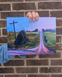 Image 1 of Gravel Route in Acrylic, Archival Print