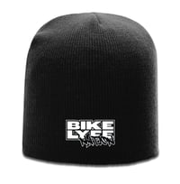 Bike Lyfe Nation Logo Knit Beanie - Black