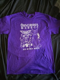 Image 2 of Obscurious Market - Seen Between Worlds Tee (purple)