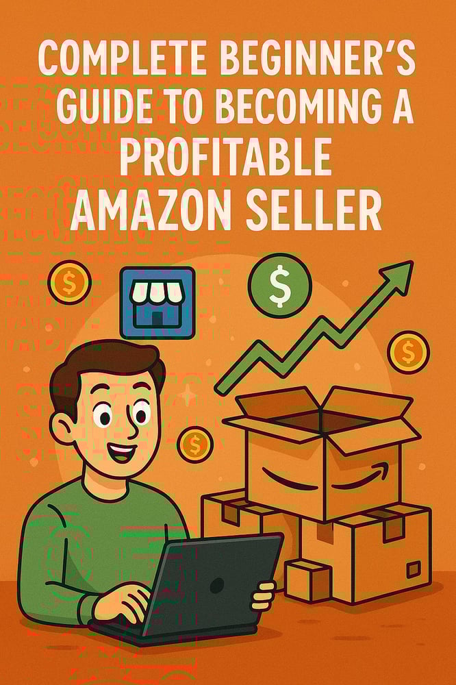 Image of Complete Beginners Guide to Becoming A Profitable Amazon Seller, Comes with 10 Ungated Brands 