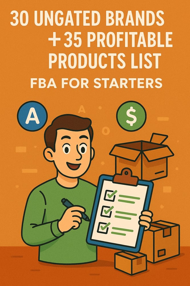 Image of 35 Profitable Product list + 30 Ungated Products 
