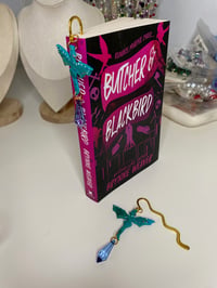 Image 4 of Dragon fantasy bookmarks, Dragon bookmarks, gift for bookworm 