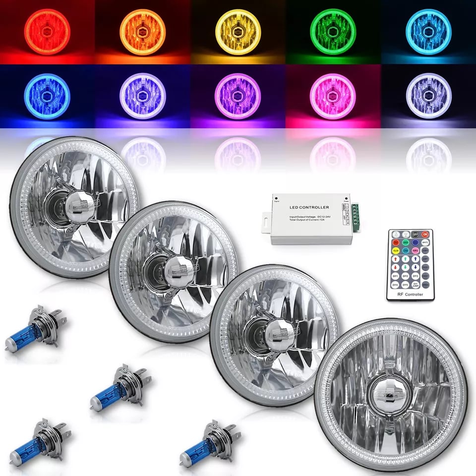 Image of #Octane 5-3/4" IR RGB SMD Color Changing Halo (remote)