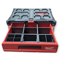 Image 2 of Bins for Milwaukee Packout 3-Drawer Tool Box