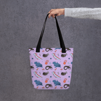 Image 2 of Deep Sea Cool Guys Tote Bag
