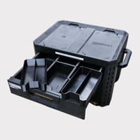 Image 3 of Nesting Double Center Bin Set for TOUGHBUILT STACKTECH XL 3-Drawer Plastic/Metal Tool Box