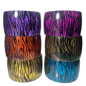 Image of zebra print bangle 1