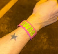 Image 3 of SWAG rubber bracelet
