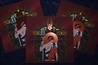 Image 1 of Prince of Hell 6x6 Foil Print