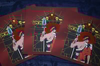 Image 5 of Prince of Hell 6x6 Foil Print