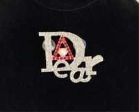 Image 1 of Delta Dear Bling Pyramid Brooch 