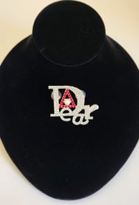 Image 4 of Delta Dear Bling Pyramid Brooch 