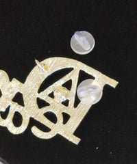 Image 3 of Delta Dear Bling Pyramid Brooch 