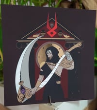 Image 4 of Death Incarnate 6x6 Foil Print