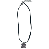 Image 3 of cutie bow skull choker