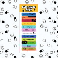 Image 1 of kids these days sticker sheet