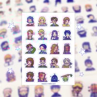 stardew valley clear sticker sheet