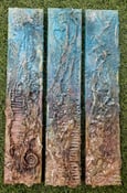 Image of Powertex Seascape Triptych with Sylvs Creations 