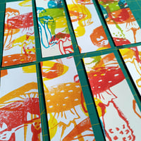 Mushroom bookmarks