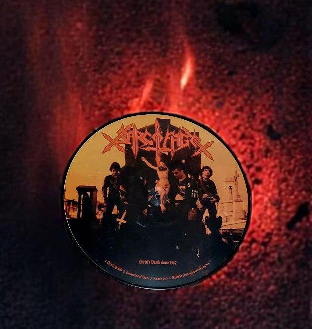 NECROVORE/ SARCOFAGO SPLIT DEMO PICTURE DISC 12"