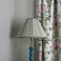 Image 5 of Clara - a hand painted fabric shade, 25cm base width