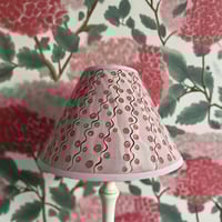 Image 5 of "The Isadora" - Hand Painted Decorative Shade for a Table Lamp