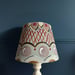 Image of "Trellis" - Hand Painted Patterned Table Lamp Shade