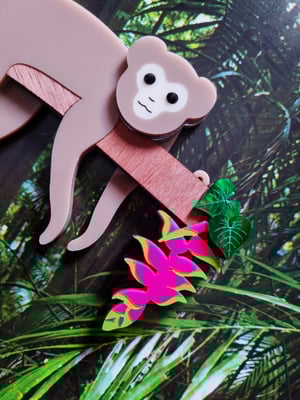 Image of Monkeying around - necklace LIMITED