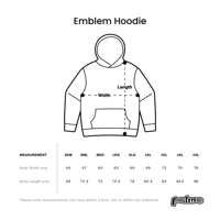 Image 3 of Emblem Hoodie - ink blue