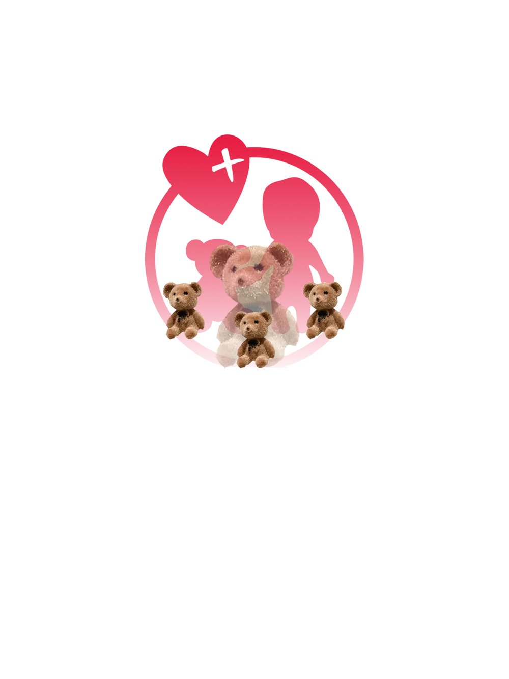 Image of Spilla con Mini Orsetto di Peluche