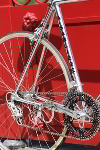 Image 7 of André Sablière's polished aluminum bike, 1975/76
