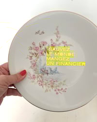 Image 2 of Assiette Sauvez le monde #2…