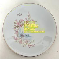 Image 1 of Assiette Sauvez le monde #2…