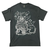 FLYING LOW NAT CAT T-SHIRT BLACK/WHITE