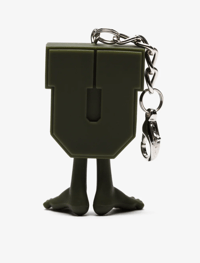 Image 2 of UNDEFEATED X MEDICOM UMAN KEYCHAIN - OLIVE [2024]