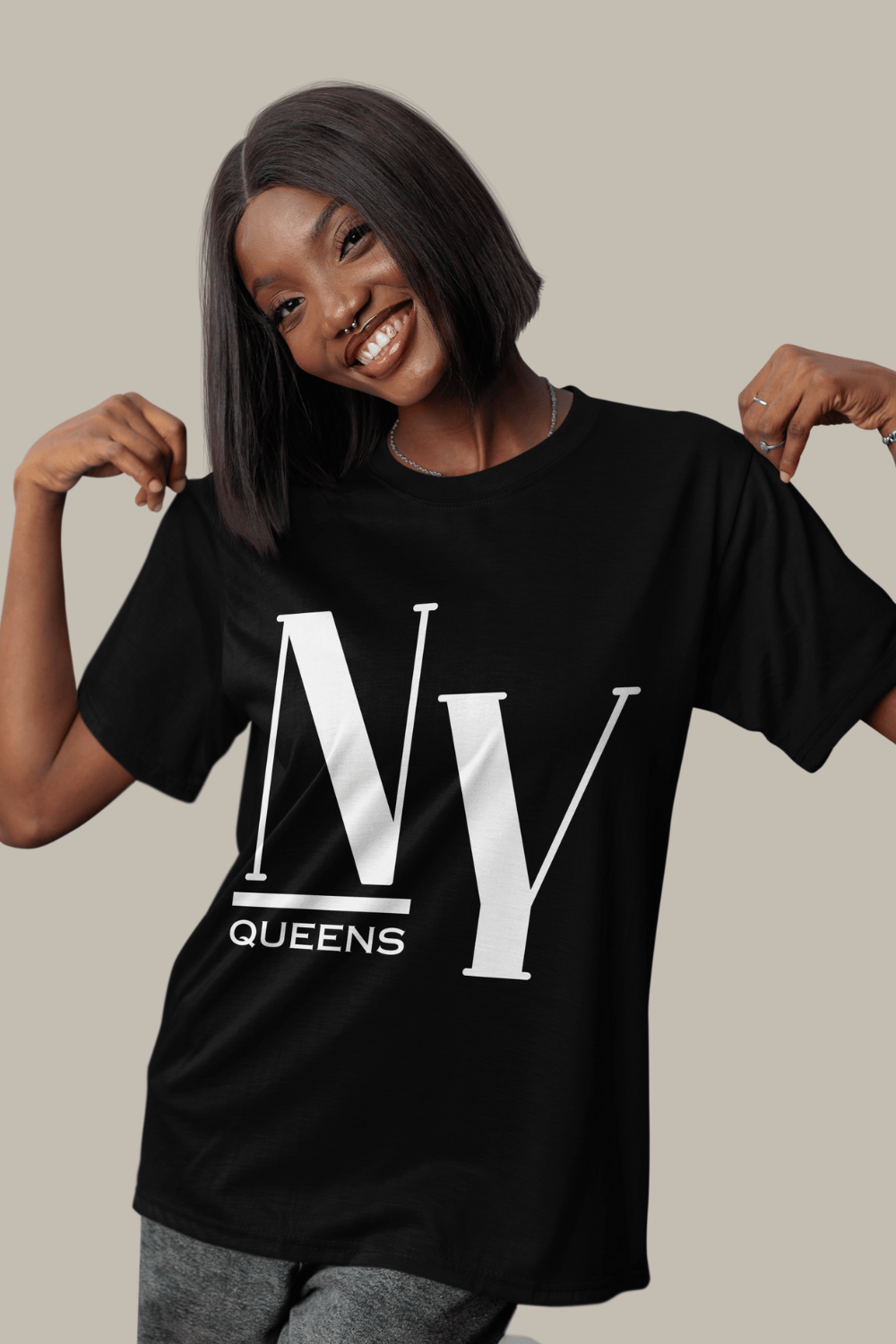 Image of Queens, Unisex Cotton Tee