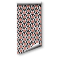 Image 2 of Scalloped Pink Waves Wallpaper