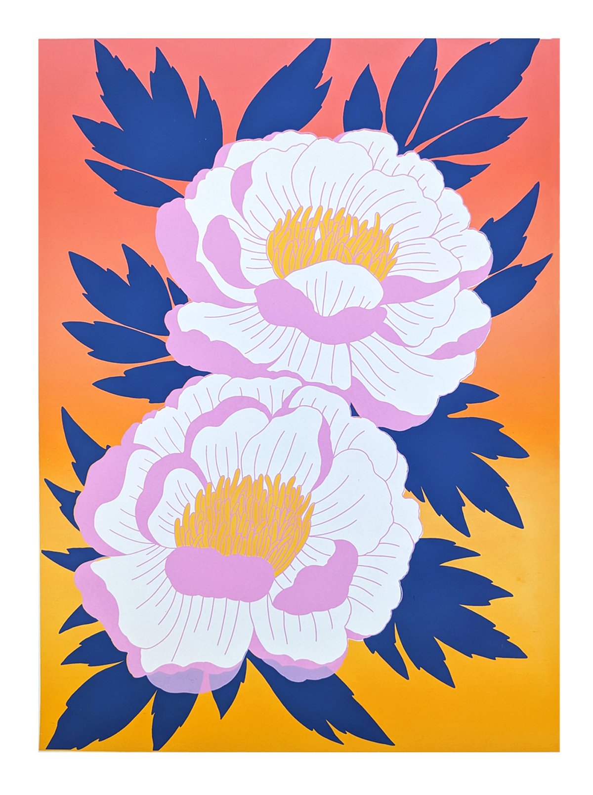 Sérigraphie Piña colada