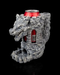 Image 1 of Dragon's Fortress Can Holder Dice Tower