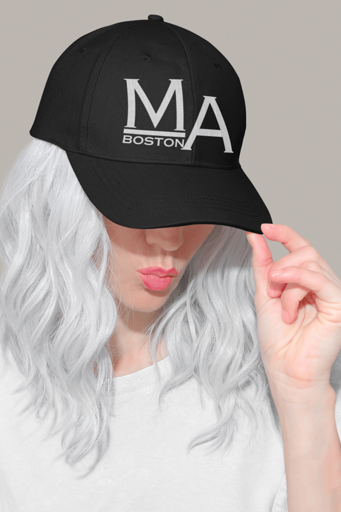 Image of Boston, Unisex Cotton Cap