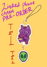 Image 1 of [PRE-ORDER] DandaDan Phone charm!