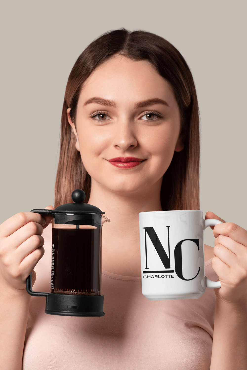 Image of North Carolina Mug: Charlotte, Durham, Greensboro, Raleigh